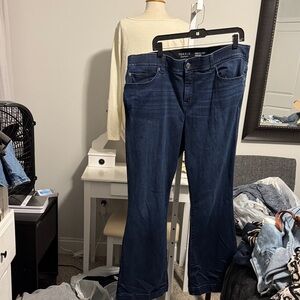 Torrid Deep Indigo Flare Jeans